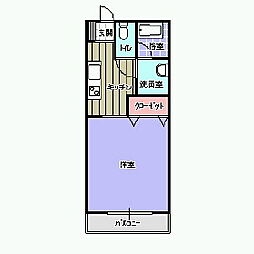 間取図画像 ワンルーム