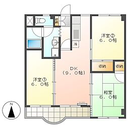 高知市城山町　3DK　4F（初期費用減額CP） 4階