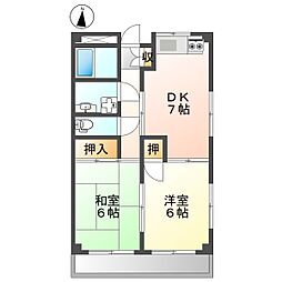 高知市西久万 2DK 2F(初期費用減額CP) 2階