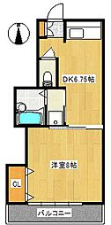 間取図画像 1DK