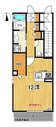 メゾン・シャローム ワンルームの間取図画像