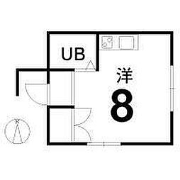 間取図画像 ワンルーム