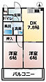 セントラルハイツ3階3.9万円