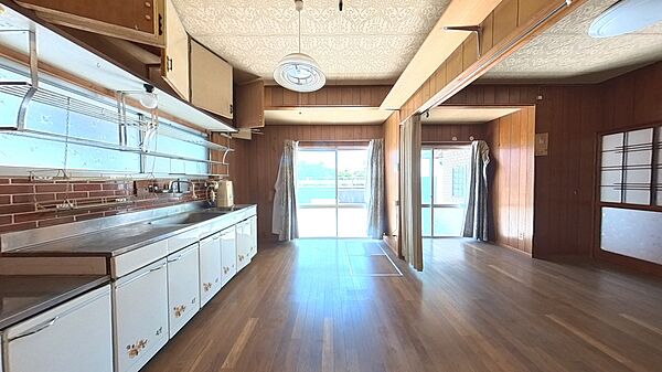 Beautiful mountainous landscape with colorful sky