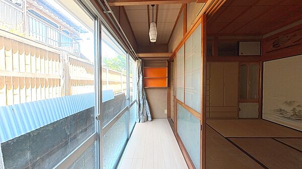 Beautiful mountainous landscape with colorful sky