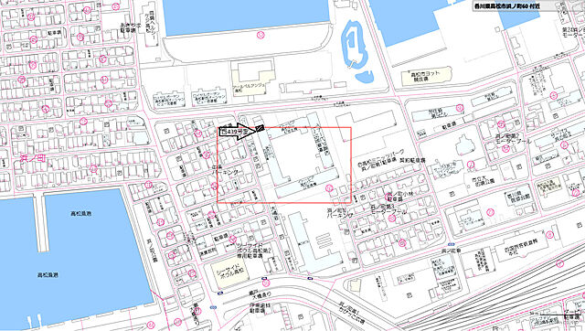 周辺 イトーピア高松 西棟 4階/-