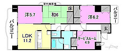 間取図画像 3SLDK