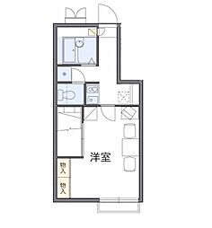 レオパレスコンフォート・N 1Kの間取図画像