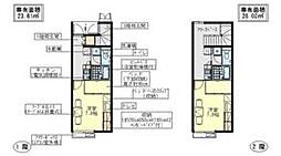 レオパレスSAIJYO1号 1Kの間取図画像