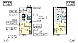 レオパレスSAIJYO2号 1Kの間取図画像