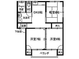 コーポ田辺3・4号棟 2階305号室