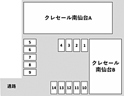 駐車場区画図（1）
