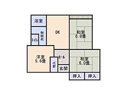 間取図画像 3DK