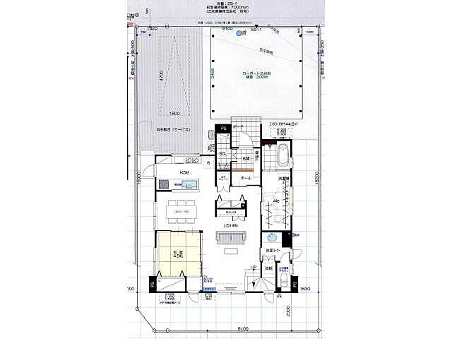 間取り 青森市西滝3丁目