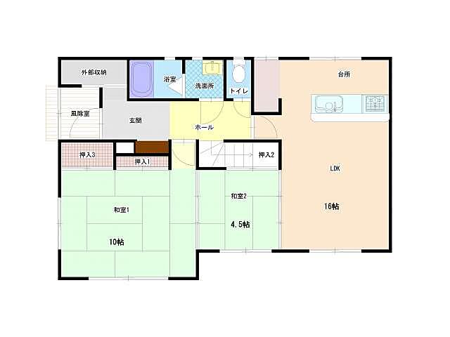 間取り 青森市本泉2丁目