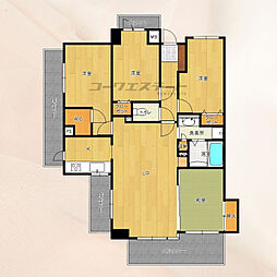 間取図画像 3SLDK