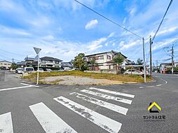 物件画像 月見ヶ丘１丁目　土地　南西角地　建築条件なし売地