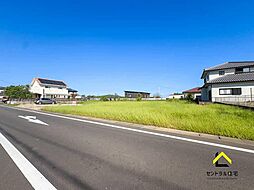 約97坪のゆとりと視認性。住まいにも、事業にも。　広原