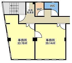 ケネディビルの間取図画像