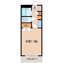 ベルトピア宮崎7 305号室 ｜ 宮崎県宮崎市堀川町13-1（賃貸マンション1K・3階・24.80㎡） その2