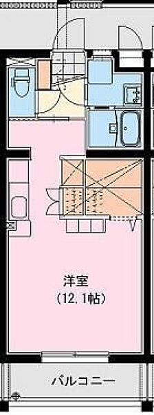 ピュア サーマル 102号室｜宮崎県宮崎市権現町(賃貸マンション1R・1階・31.98㎡)の写真 その2