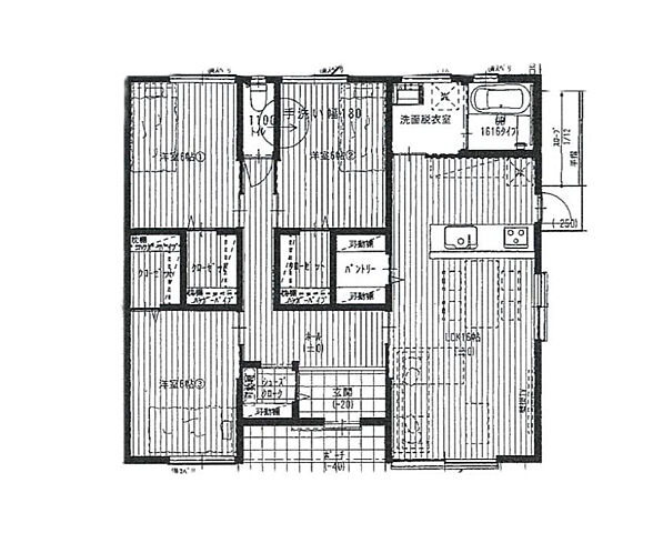 間取り 宮崎市阿波岐原町前浜4276-731