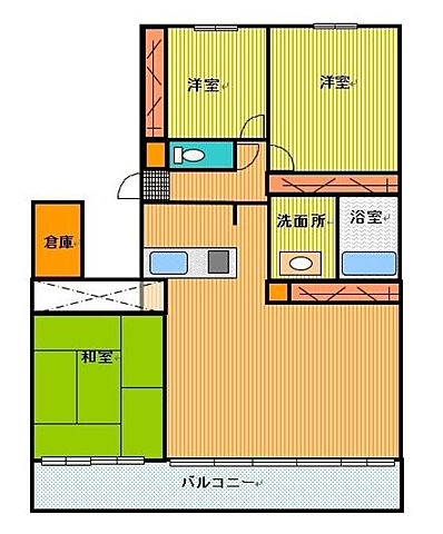  フラワーマンション花ヶ島　参番館 6階/603号室
