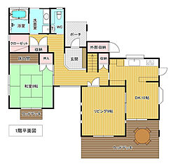 JR日豊本線 南宮崎駅 徒歩31分 4LDKの間取り