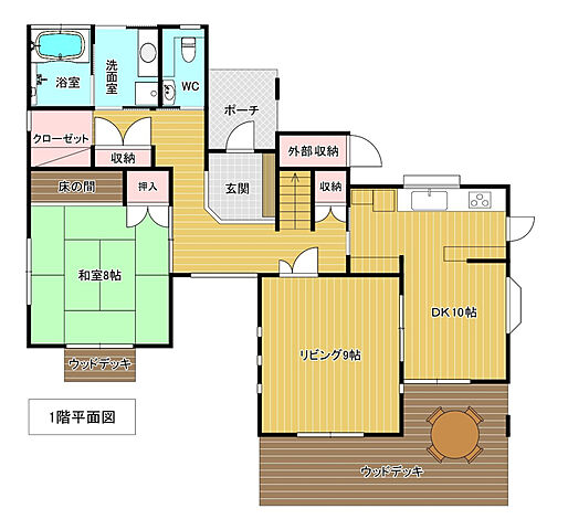 間取り 宮崎市大坪西2丁目4391-3