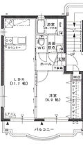 ユーミーハーバービュー 402 ｜ 宮崎県宮崎市大字赤江1432-10（賃貸マンション1LDK・4階・41.70㎡） その2