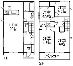 物件画像 近江八幡市　小船木町　24−1期　2号棟