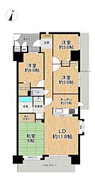 レックスフェスタ野洲 4LDKの間取図画像