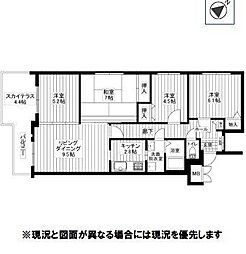 メゾンドルチェ七番館 3LDKの間取図画像