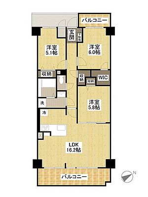 間取り スカイハイツ相田 12階/-