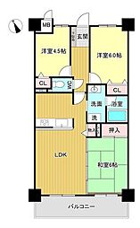 ライオンズマンション東刈谷 3LDKの間取図画像
