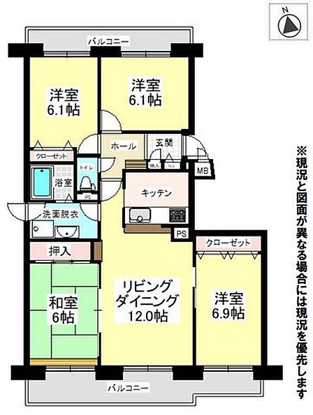 全室6帖以上のゆとりある設計で、家族それぞれの時間を大切にしながら、快適に暮らせる住まいです。