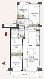 メゾン春日台 4LDKの間取図画像