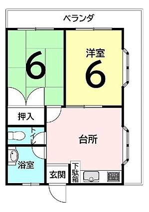 住居部分間取り
