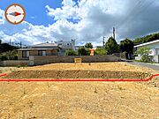 南側と東側は高低差がありますので、擁壁工事が必要となります