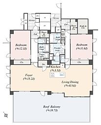 PREMIST首里金城町 2LDKの間取図画像