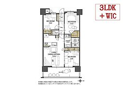 ブランシエラ那覇曙プレミスト 3LDKの間取図画像