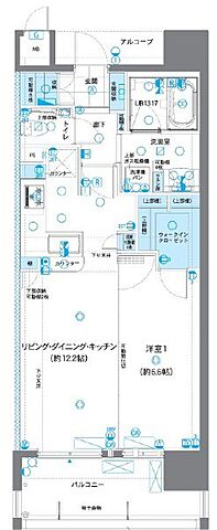 間取り ワイズエステムコート那覇久米 12階/12--