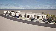 全5邸の新しい街並みが誕生。統一感のあるデザインが、住まう人の誇りを育みます。