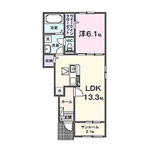 ミニョン　クロヌ 102 ｜ 茨城県水戸市堀町（賃貸アパート1LDK・1階・50.01㎡） その2