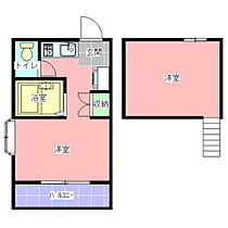 WATARI Home`s 213 ｜ 茨城県水戸市渡里町（賃貸アパート1R・2階・18.20㎡） その2