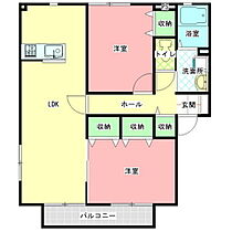 サニーハウス高橋1 101 ｜ 茨城県水戸市渡里町（賃貸アパート2LDK・1階・59.72㎡） その2