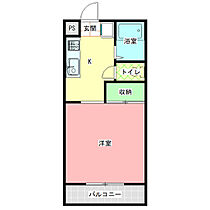 シャトー130 202 ｜ 茨城県水戸市渡里町（賃貸アパート1K・2階・24.50㎡） その2