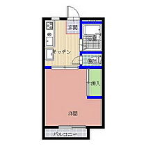 コーポワスギ 202 ｜ 茨城県水戸市渡里町（賃貸アパート1K・2階・23.77㎡） その2