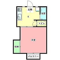 スズキハイツＡ棟 101 ｜ 茨城県水戸市袴塚3丁目（賃貸アパート1K・1階・24.84㎡） その2