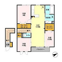 パークドオートム　Ｅ 202 ｜ 茨城県水戸市河和田町（賃貸アパート3LDK・2階・65.69㎡） その2